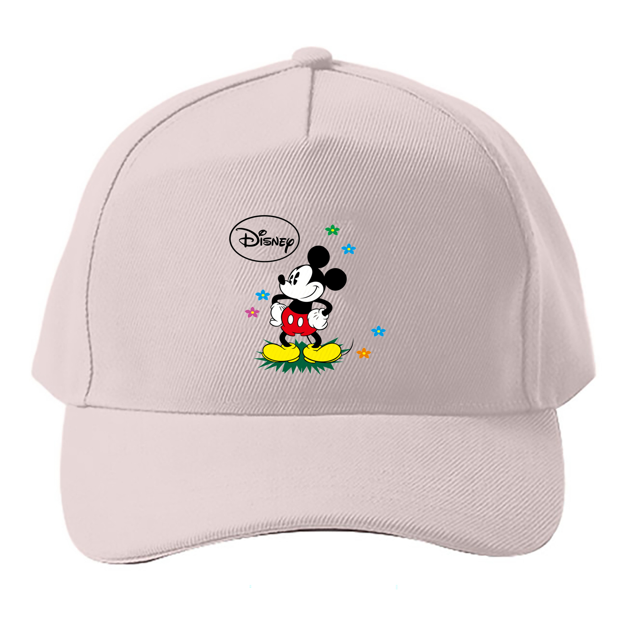 （画像用） ミッキーマウス Mickey Mouse ベースボールキャップ 綿100％ 男女兼用 帽子 スポーツ